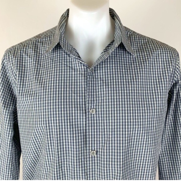 THEORY - BEAUTIFUL MEN’S CHECKED SHIRT - XL - Picture 1 of 7